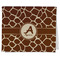 Giraffe Print Kitchen Towel - Poly Cotton w/ Name and Initial