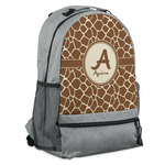 Giraffe Print Backpack (Personalized)