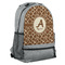 Giraffe Print Backpack - Grey (Personalized)