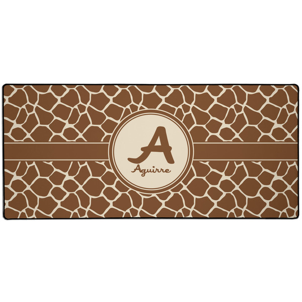 Custom Giraffe Print Gaming Mouse Pad (Personalized)