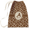 Giraffe Print Laundry Bag - Large (Personalized)