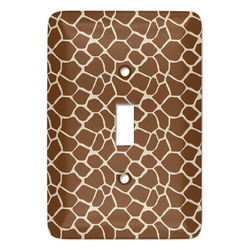 Giraffe Print Light Switch Cover (Personalized)