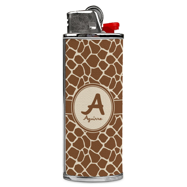 Custom Giraffe Print Case for BIC Lighters (Personalized)