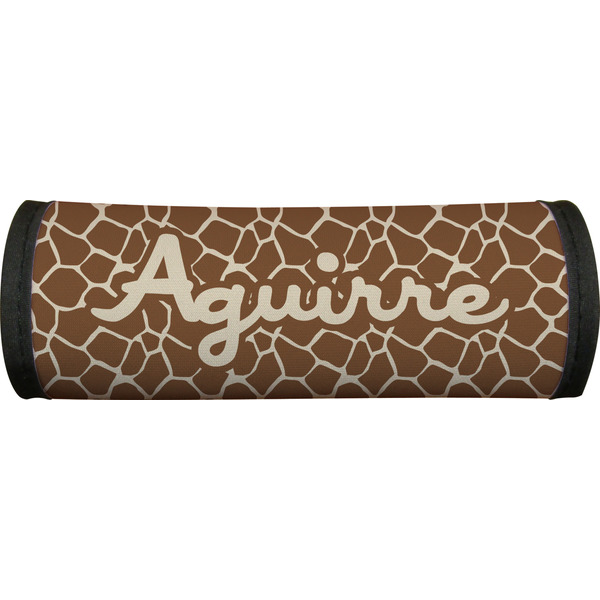 Giraffe Print Luggage Handle Wrap