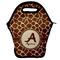 Giraffe Print Lunch Bag w/ Name and Initial