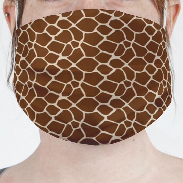 Custom Giraffe Print Face Mask Cover
