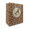 Giraffe Print Medium Gift Bag - Front/Main