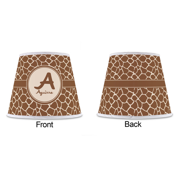 Giraffe Print Poly Film Empire Lampshade - Approval