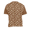 Giraffe Print Men's Crew Neck T Shirt Medium - Back