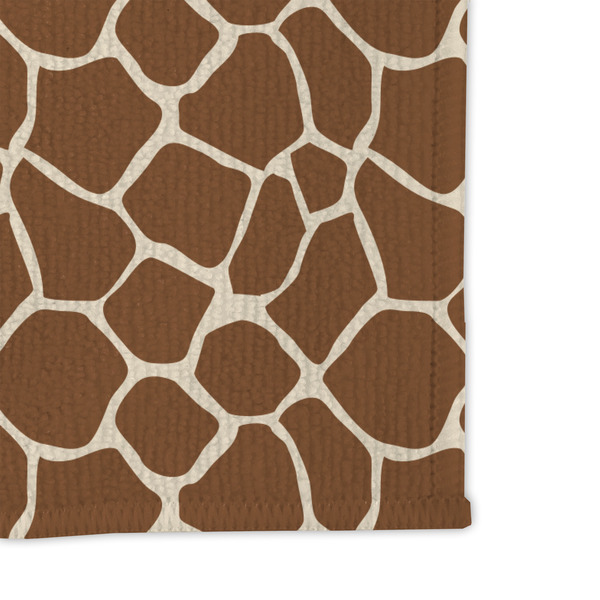 Giraffe Print Microfiber Dish Rag - DETAIL