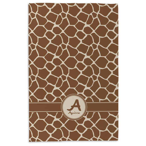 Giraffe Print Microfiber Dish Towel - APPROVAL