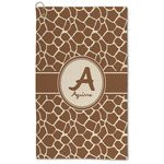 Giraffe Print Microfiber Golf Towel (Personalized)