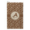 Giraffe Print Microfiber Golf Towel - Small (Personalized)