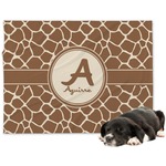 Giraffe Print Dog Blanket - Regular (Personalized)