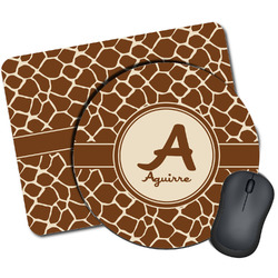 Giraffe Print Mouse Pad (Personalized)