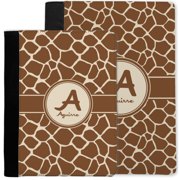 Giraffe Print Notebook Padfolio - MAIN
