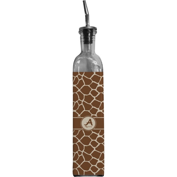 Custom Giraffe Print Oil Dispenser Bottle (Personalized)