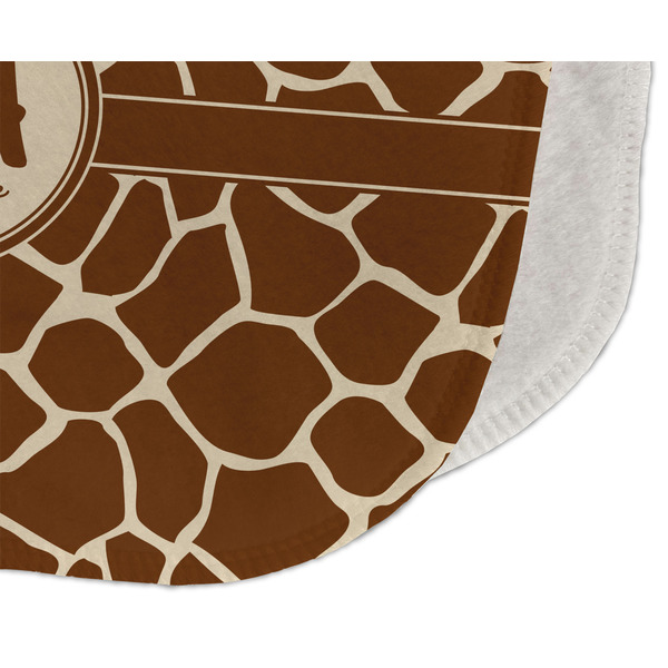 Giraffe Print Old Burp Detail