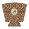 Giraffe Print Party Cup Sleeves - with bottom - FRONT