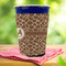 Giraffe Print Party Cup Sleeves - with bottom - Lifestyle