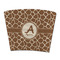 Giraffe Print Party Cup Sleeves - without bottom - FRONT (flat)