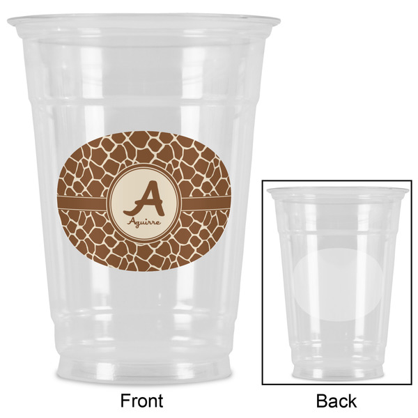 Giraffe Print Party Cups - 16oz - Approval