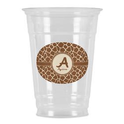 Giraffe Print Party Cups - 16oz (Personalized)