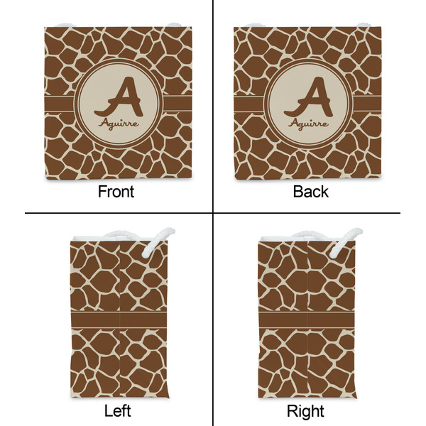 Giraffe Print Party Favor Gift Bag - Matte - Approval