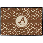 Giraffe Print Door Mat - 36"x24" (Personalized)