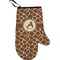 Giraffe Print Personalized Oven Mitts