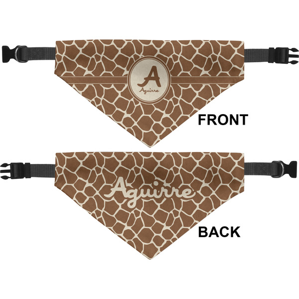 Giraffe Print Pet Bandana Approval