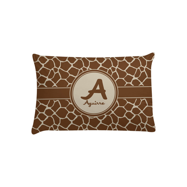 Custom Giraffe Print Pillow Case - Toddler (Personalized)
