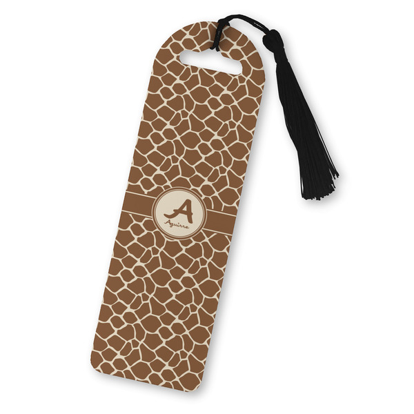 Custom Giraffe Print Plastic Bookmark (Personalized)