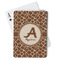 Giraffe Print Playing Cards (Personalized)