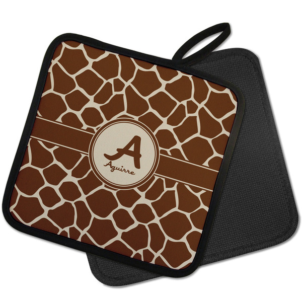 Giraffe Print Pot Holders - PARENT MAIN