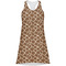 Giraffe Print Racerback Dress - Large