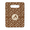 Giraffe Print Rectangle Trivet with Handle - FRONT