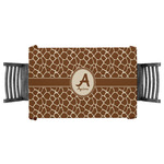 Giraffe Print Tablecloth - 58"x58" (Personalized)
