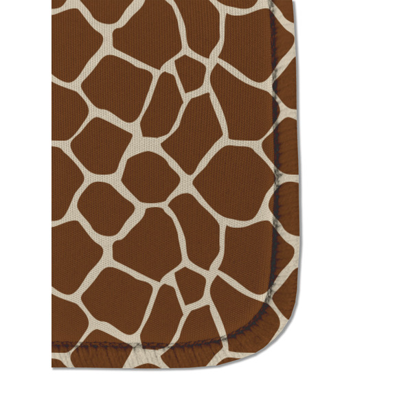 Giraffe Print Sanitizer Holder Keychain - Detail