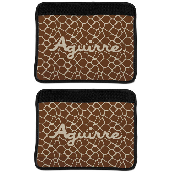 Giraffe Print Seat Belt Cover (APPROVAL Update)