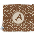 Giraffe Print Security Blankets - Double Sided (Personalized)