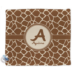 Giraffe Print Security Blankets - Double Sided (Personalized)