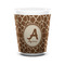 Giraffe Print Ceramic Shot Glass - 1.5 oz - White - Set of 4 (Personalized)