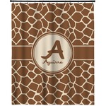 Giraffe Print Extra Long Shower Curtain - 70"x84" (Personalized)