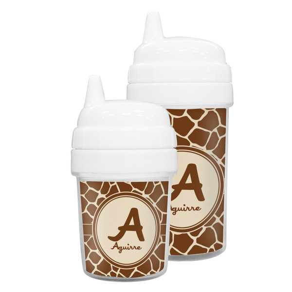Giraffe Print Sippy Cups