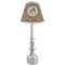 Giraffe Print Small Chandelier Lamp - LIFESTYLE (on candle stick)