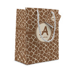 Giraffe Print Small Gift Bag (Personalized)
