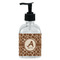 Giraffe Print Glass Soap & Lotion Bottle - Single Bottle (Personalized)