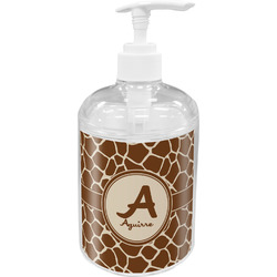 Giraffe Print Acrylic Soap & Lotion Bottle (Personalized)