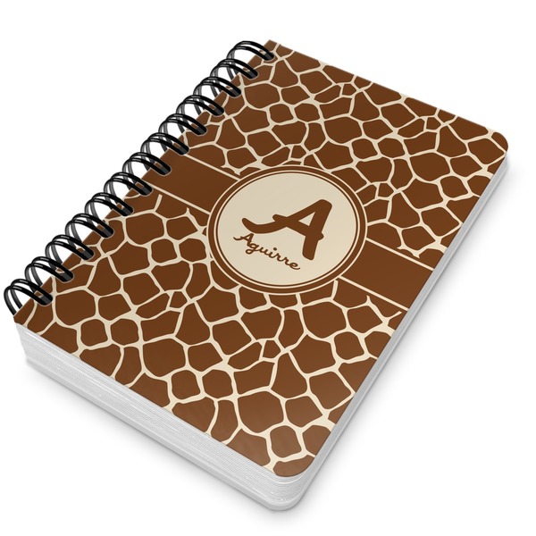 Giraffe Print Spiral Journal 5 x 7 - Main